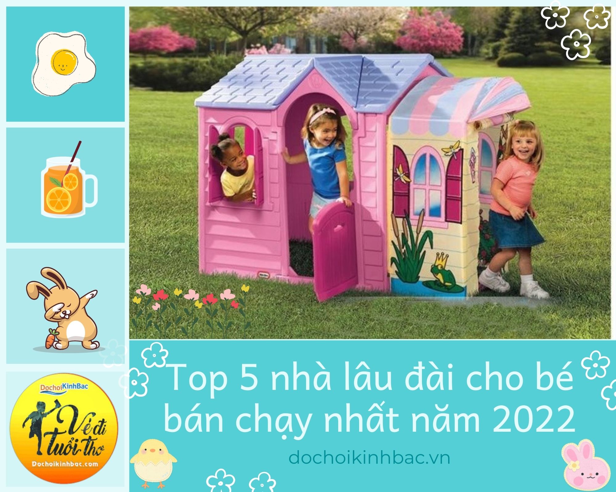 Top 5 nhà lâu đài cho bé bán chạy nhất năm 2022 tại Phố Lu-tỉnh Lào Cai