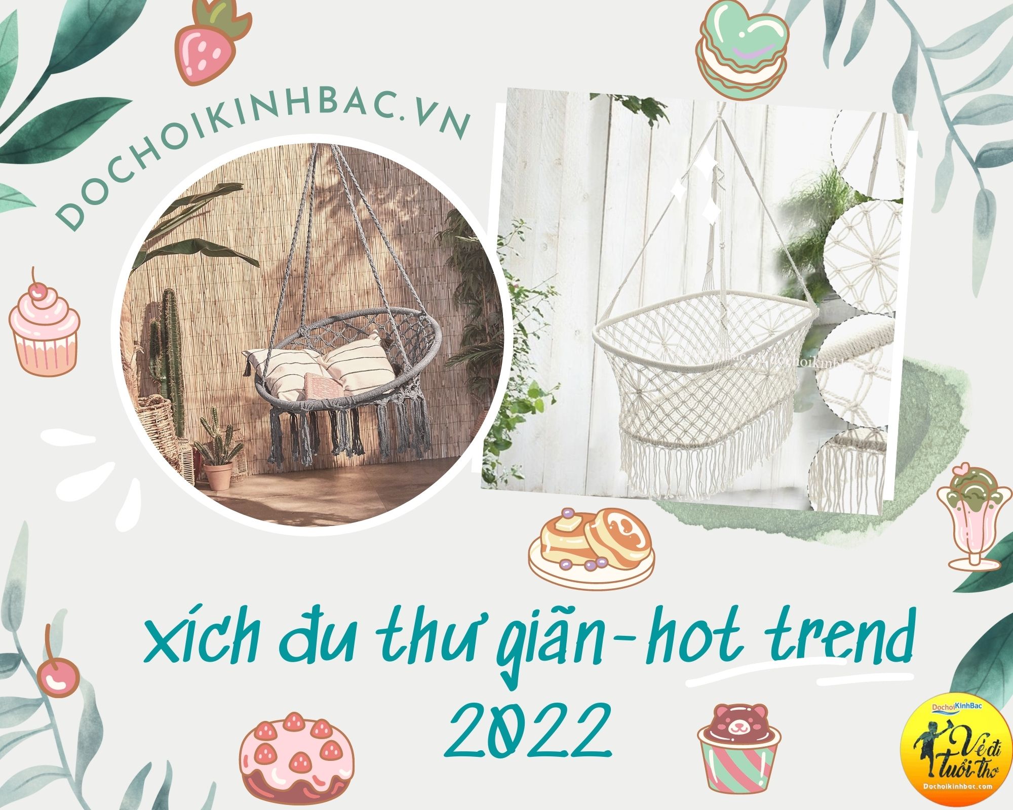 Xích đu thư giãn – lựa chọn bắt trend mới nhất 2022 tại Thị trấn Mường Khương, Mường Khương, Lào Cai