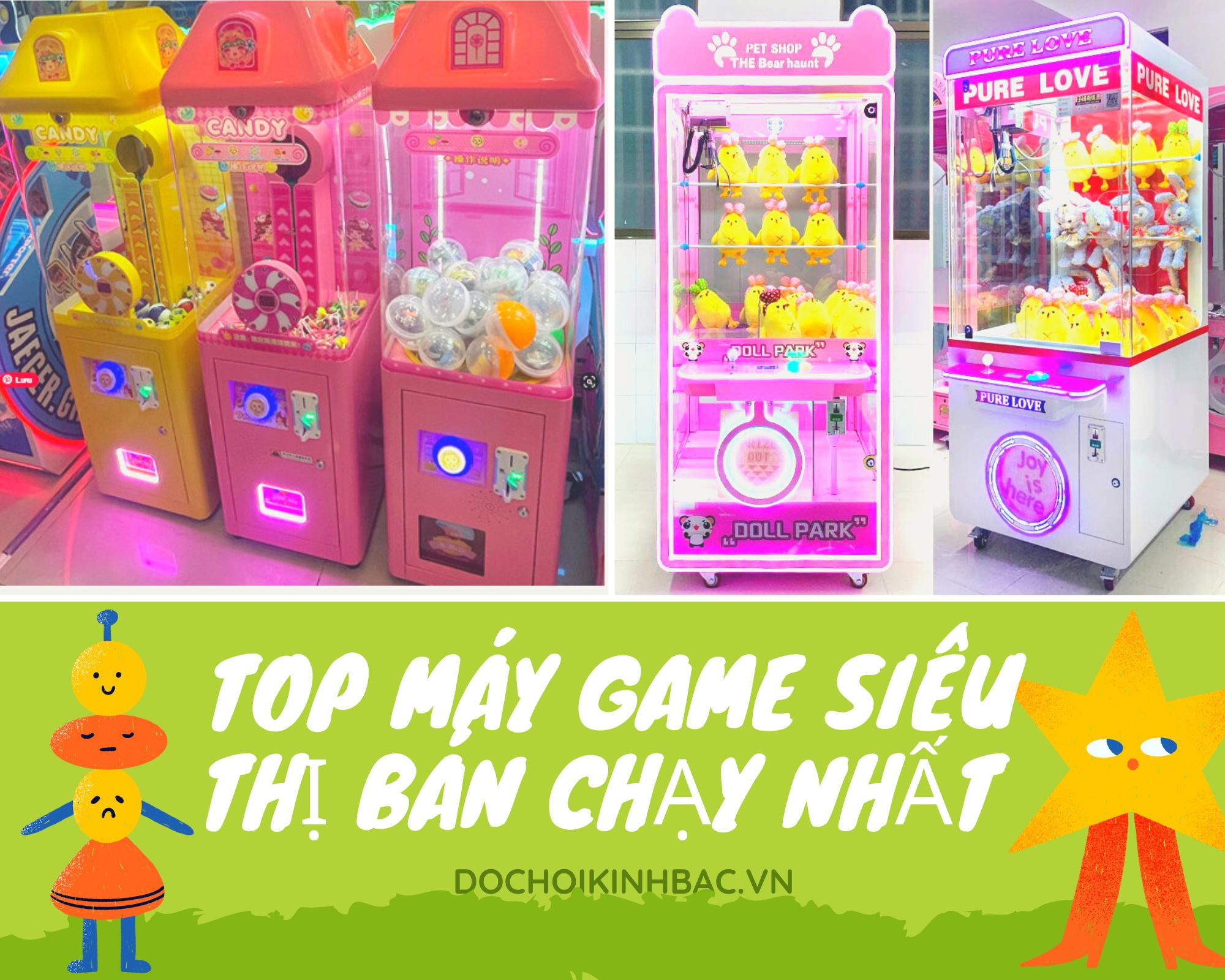 TOP 5 mẫu máy game siêu thị được ưa chuộng nhất tại phường Giếng Đáy, TP Hạ Long, Quảng Ninh.