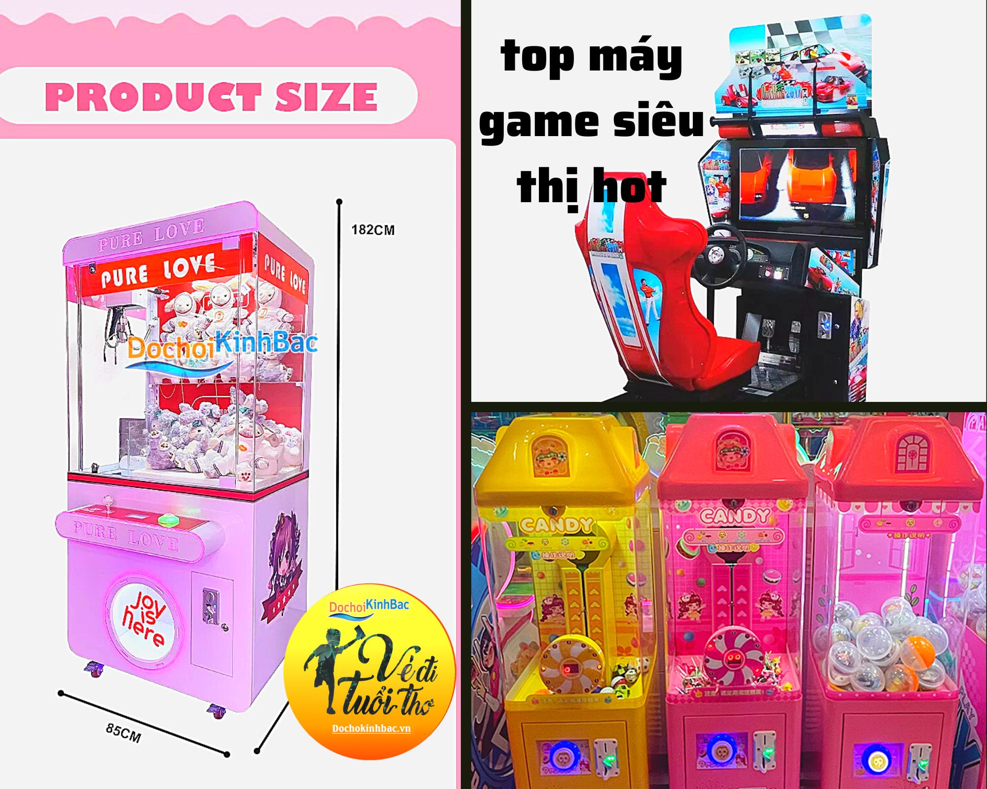 TOP 5 mẫu máy game siêu thị được ưa chuộng nhất tại phường Hà Khánh, TP Hạ Long, Quảng Ninh.