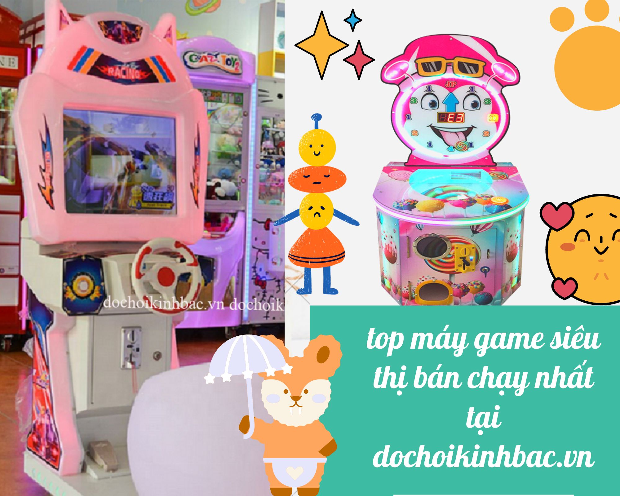 TOP  máy game siêu thị được ưa chuộng nhất tại phường Hà Trung, TP Hạ Long, Quảng Ninh