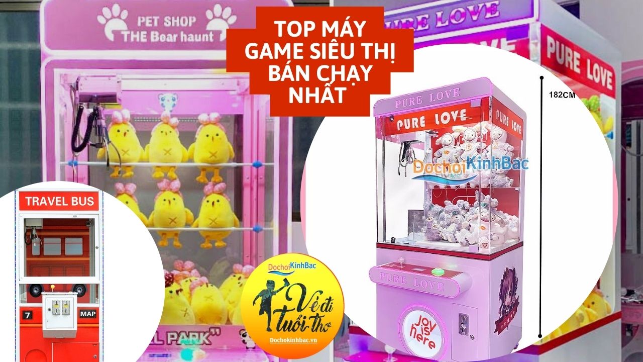 TOP  máy game siêu thị được ưa chuộng nhất tại phường Dĩnh Trì, TP Bắc Giang, Bắc Giang