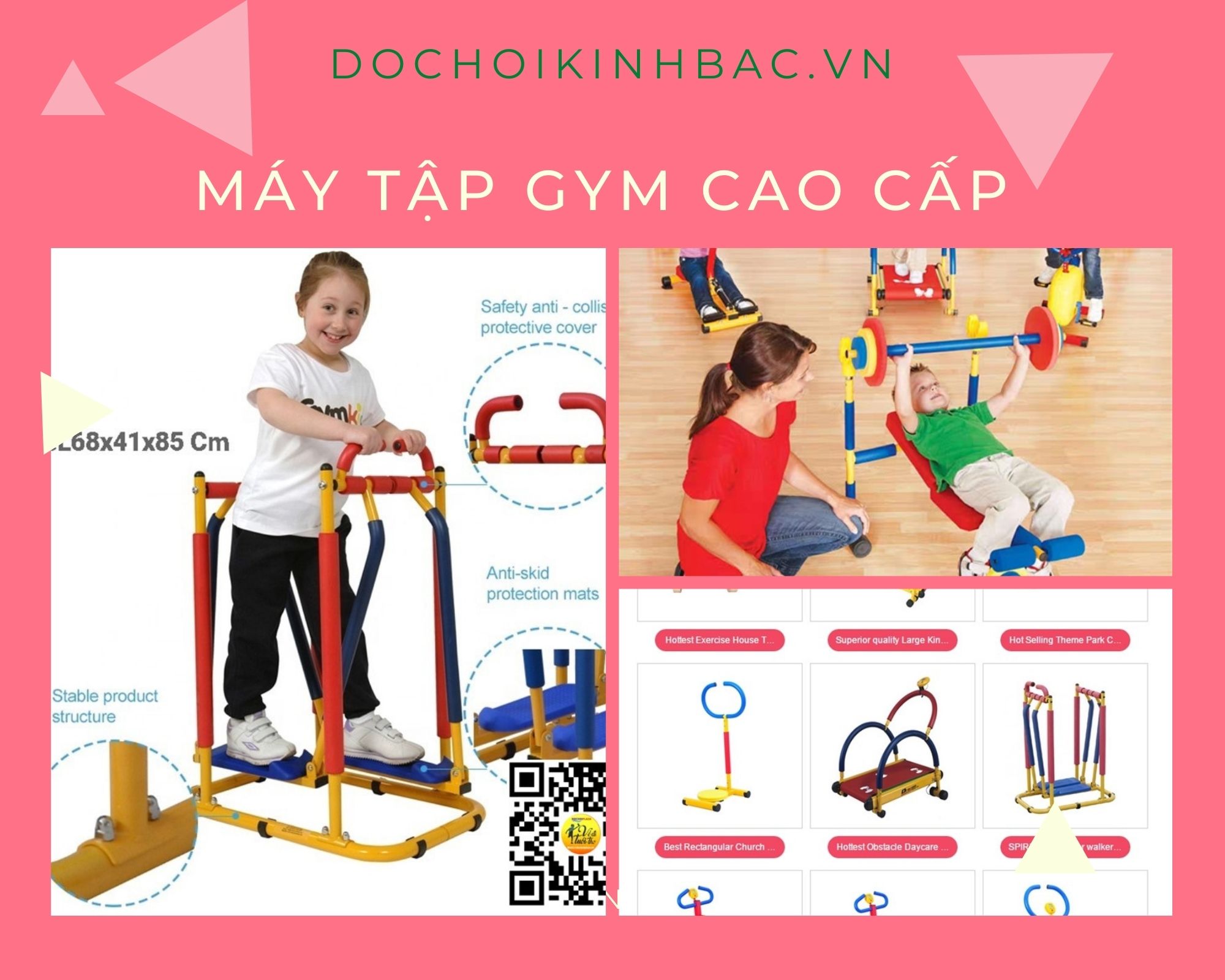 5 lý  do ba mẹ nên cho bé làm quen sớm với bộ dụng cụ tập gym cho bé mầm non tại phường Hải Tân , TP Hải Dương, Hải Dương