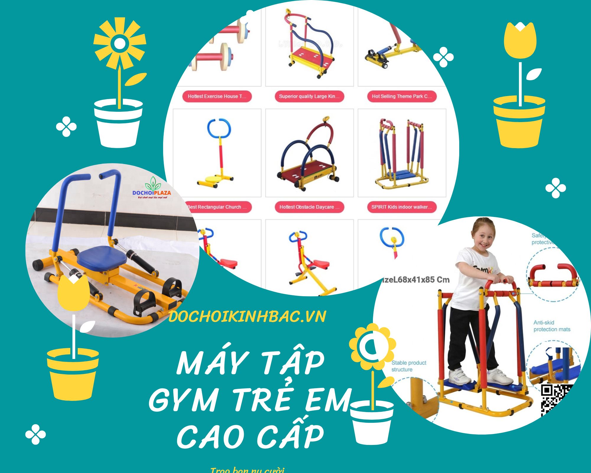 Bố mẹ cần lưu ý gì khi mua máy tập gym  nhập khẩu cho bé tại phường Cộng Hòa , Chí Linh, Hải Dương