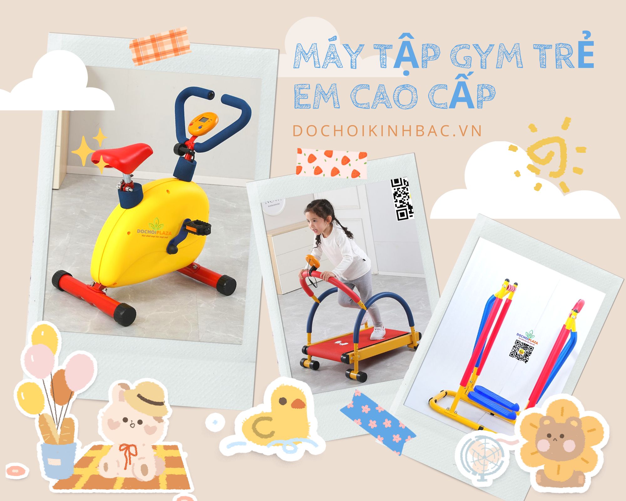 Top 5 sản phẩm thiết bị tập gym trẻ em bán chạy nhất tại xã Gia Hòa, Gia Lộc, Hải Dương