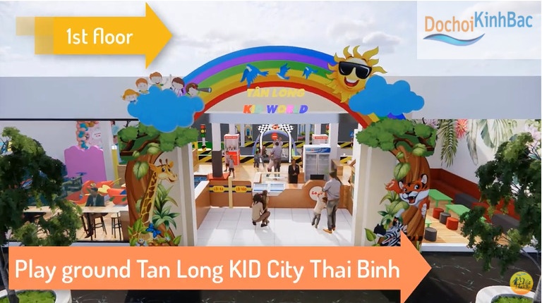 Khu vui chơi Tan Long KID city Thái Bình
