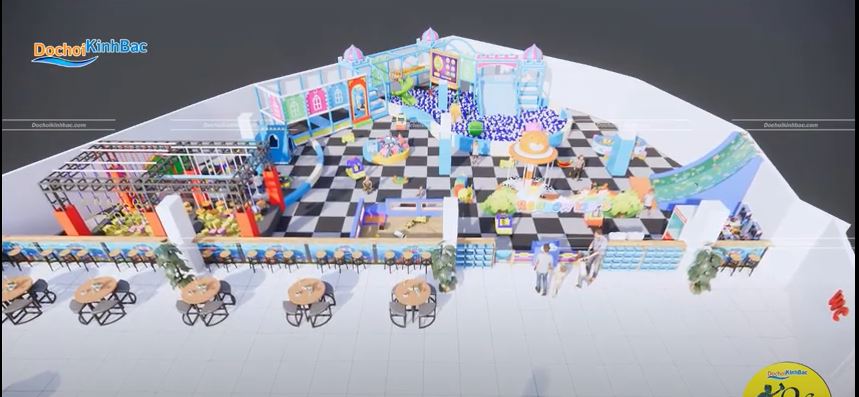 Thiết kế 3D khu vui chơi trẻ em Ms Diệp Thanh Hóa