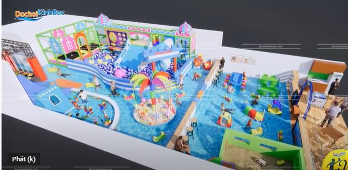 Tư vấn,thiết kế 3D khu vui chơi giải trí cho trẻ tại Lào Cai