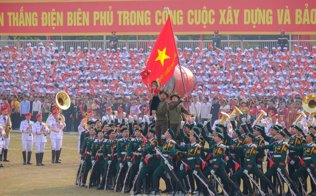 Tổng duyệt diễu binh, diễu hành kỷ niệm 70 năm Chiến thắng Điện Biên Phủ