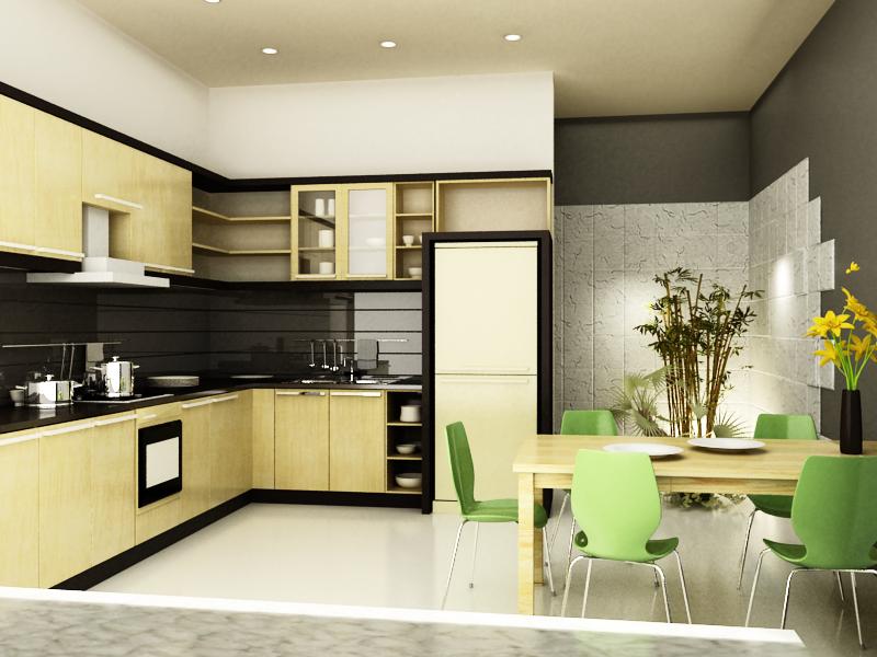 Thiết kế và thi công nội thất phòng bếp