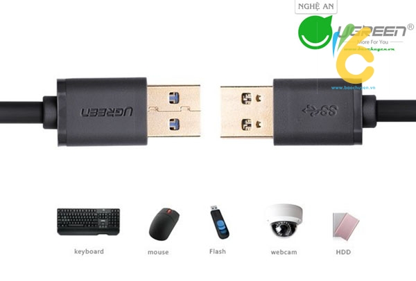 Cáp 2 đầu đực USB 3.0 Ugreen Nghệ An