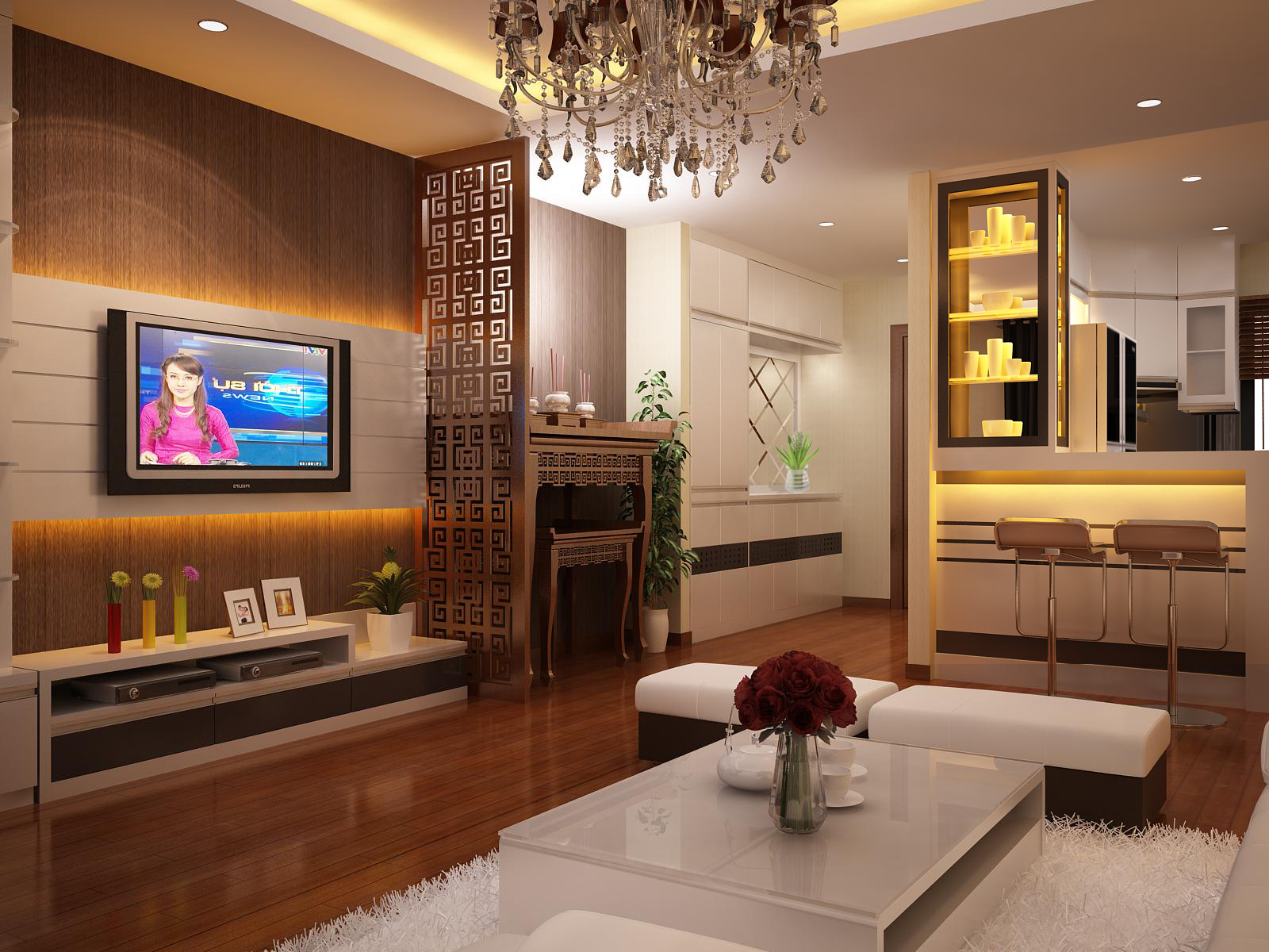 55 Mẫu thiết kế nội thất phòng khách chung cư đẹp miễn chê
