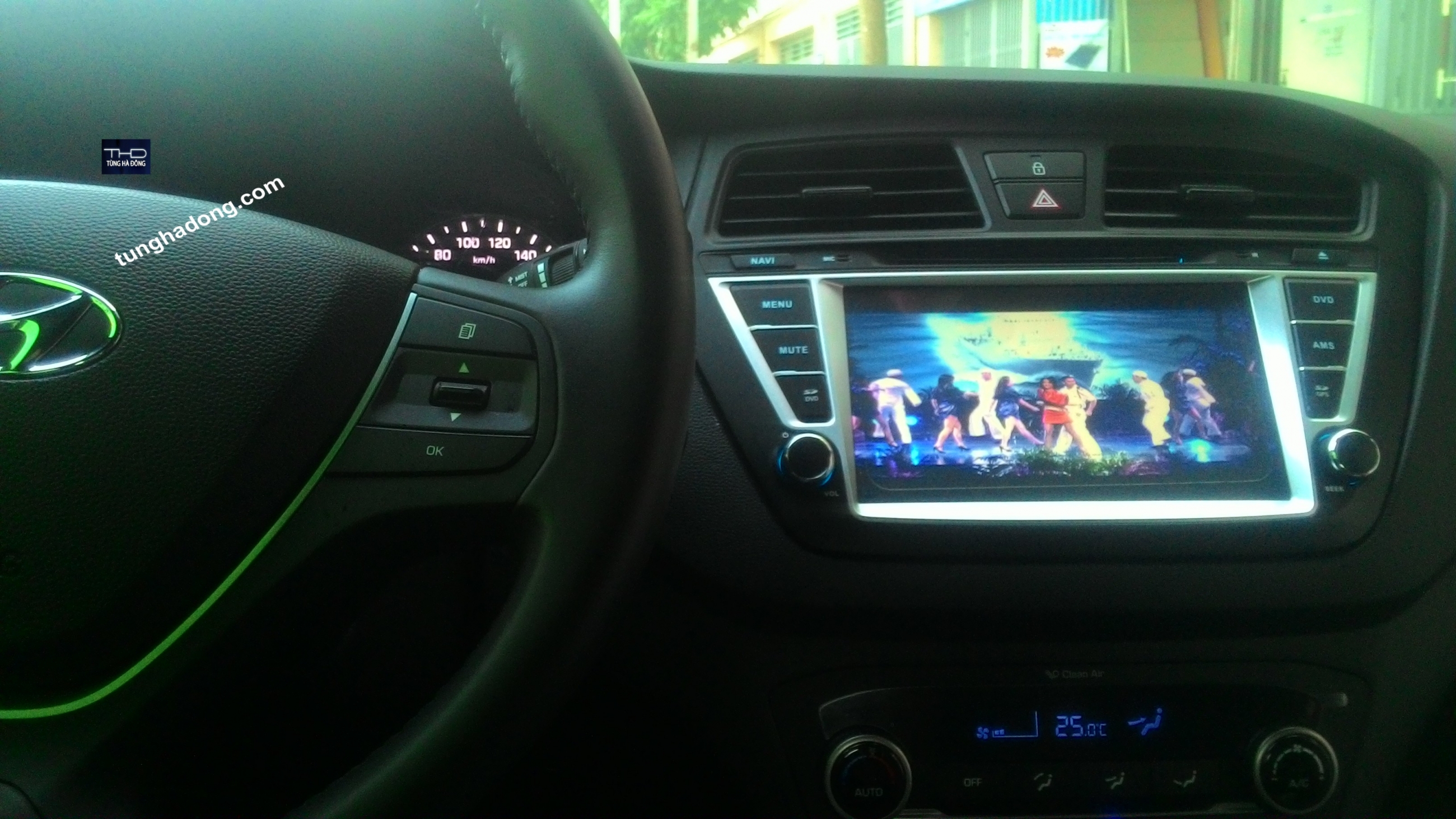 Màn DVD theo xe Hyundai –I20 Active