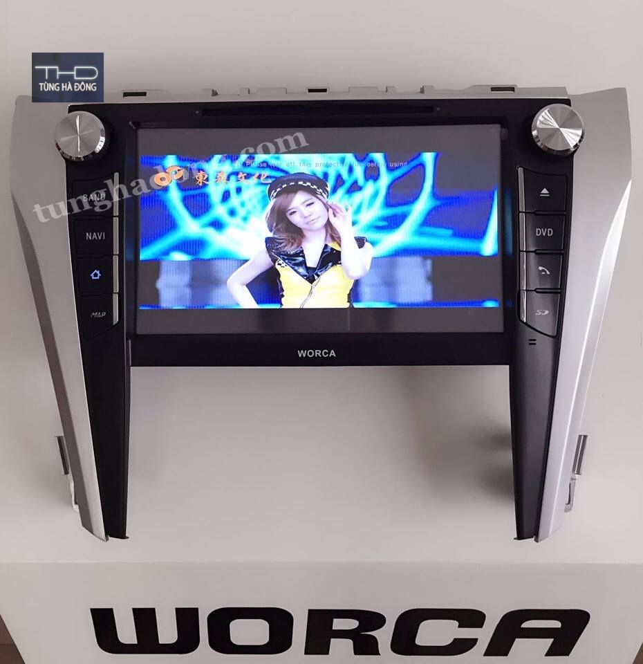 Màn DVD TOYATA Camry 2015 hàng Worca – S90