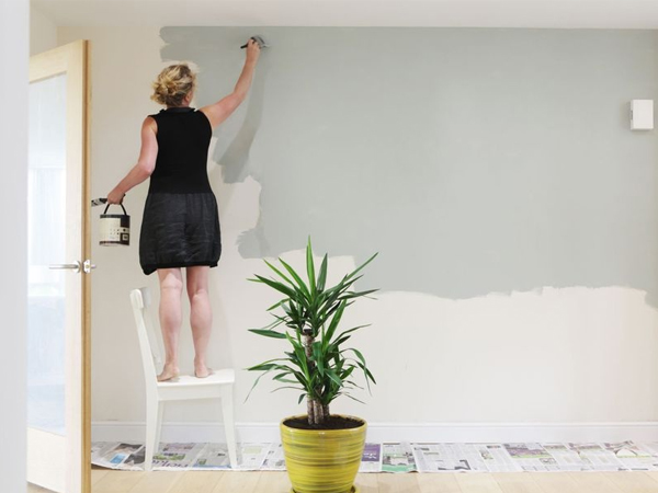 Sai lầm cần tránh khi sơn tường nhà