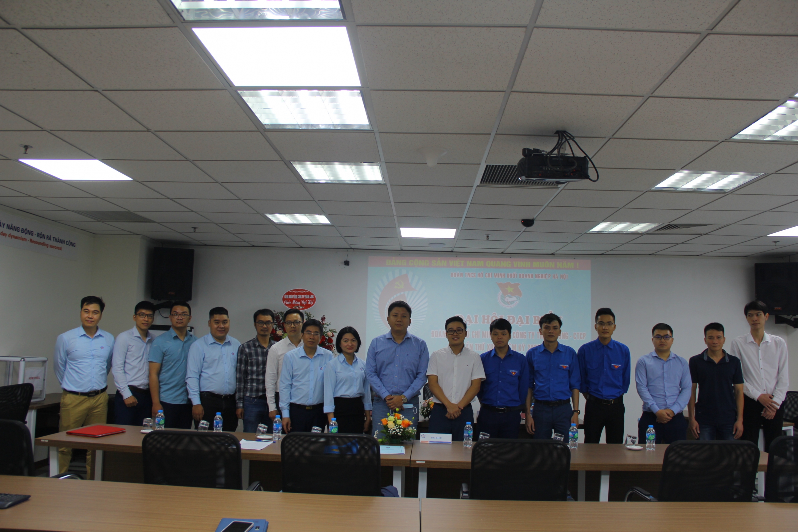 Đại hội đại biểu Đoàn TNCS Hồ Chí Minh Tổng công ty Thăng Long -CTCP  nhiệm kỳ 2022-2027 thành công tốt đẹp