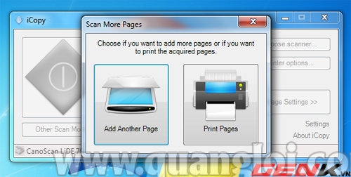 iCopy: Biến máy in và máy quét thành máy photocopy