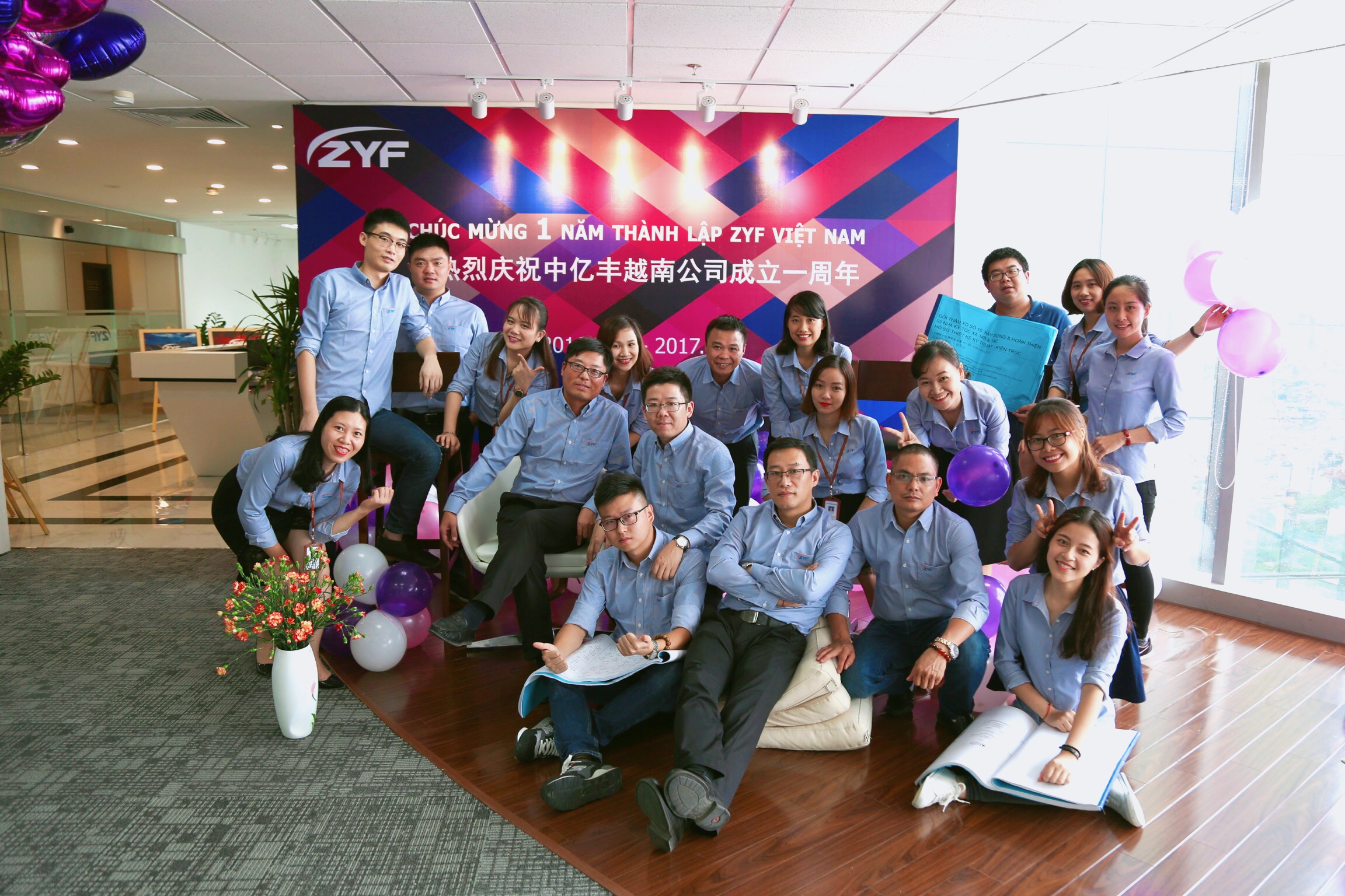 Một năm thành lập ZYF Việt Nam