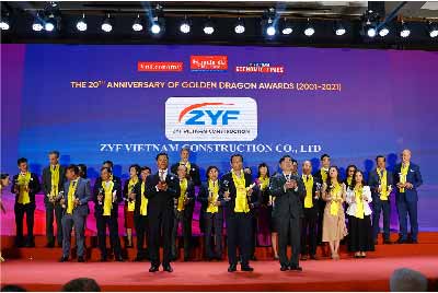 ZYF Việt Nam được vinh danh “TOP 50 doanh nghiệp FDI tiêu biểu”