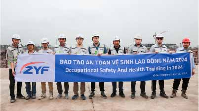 ZYF Việt Nam triển khai “Kế hoạch đào tạo và thi chứng chỉ An toàn vệ sinh lao động, PCCC năm 2024”
