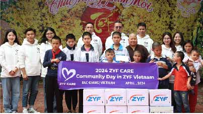 ZYF CARE | Khởi động “Kế hoạch trách nhiệm xã hội ZYF Việt Nam năm 2024”