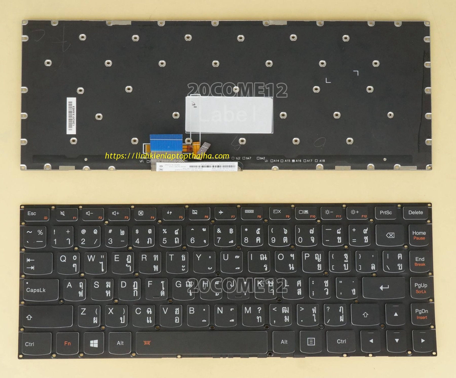 Dịch vụ sửa chữa, thay thế Bàn Phím Laptop Lenovo Yoga 2-13 chính hãng - giá sinh viên - tại Thái Hà
