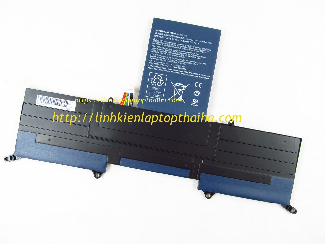 Báo giá Thay Pin Laptop Acer S3 , S3-371, S3-391, S3-951 Zin tại Thái Hà