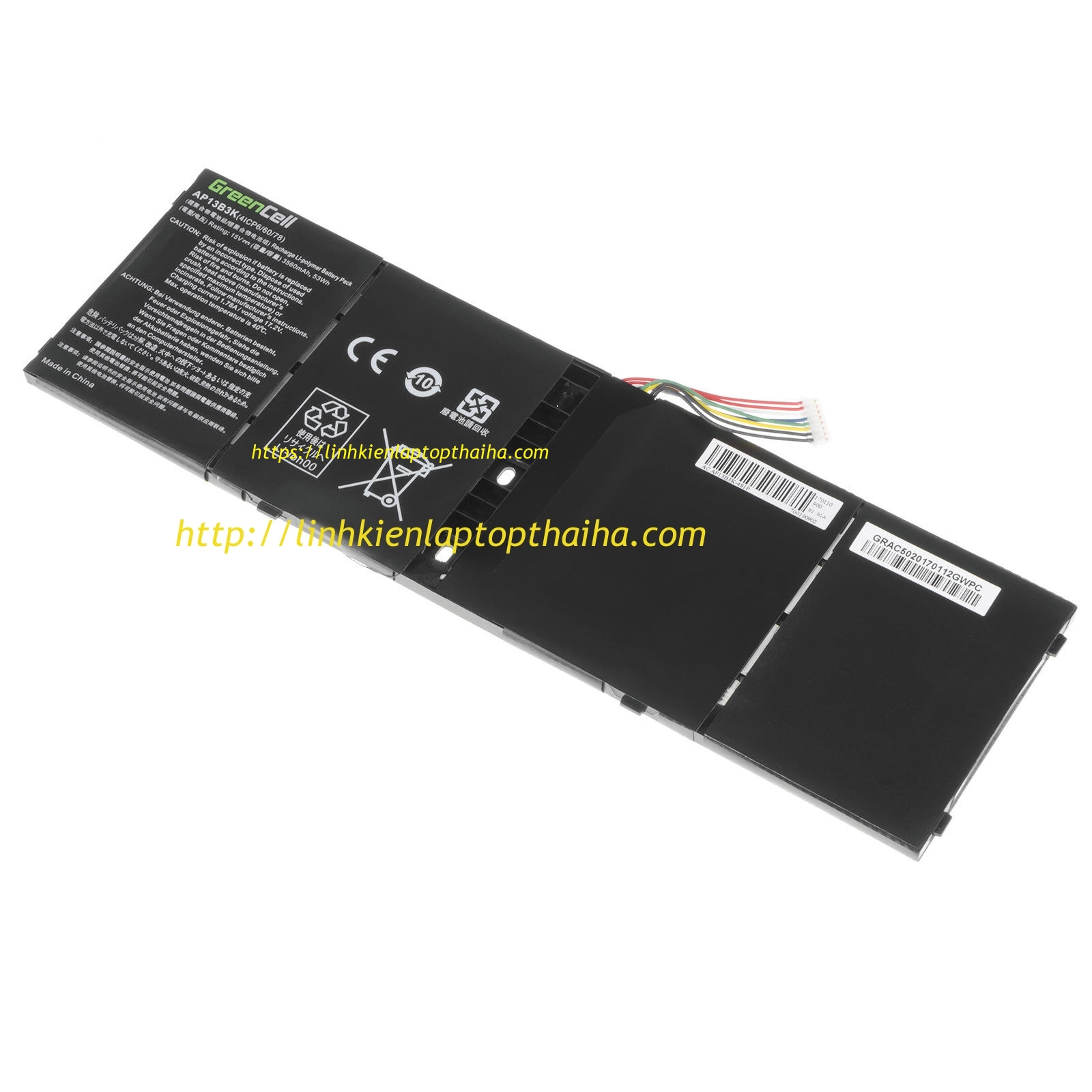 Báo giá Pin Laptop Acer Aspire V5-573 V5-573G V5-573P V5-573PG ZIN tại Thái Hà