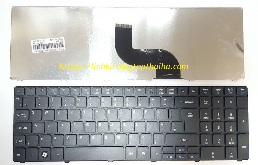 Báo giá dịch vụ Bàn Phím Laptop Acer Aspire 5742 5742G 5742Z 5742ZG tại Thái Hà