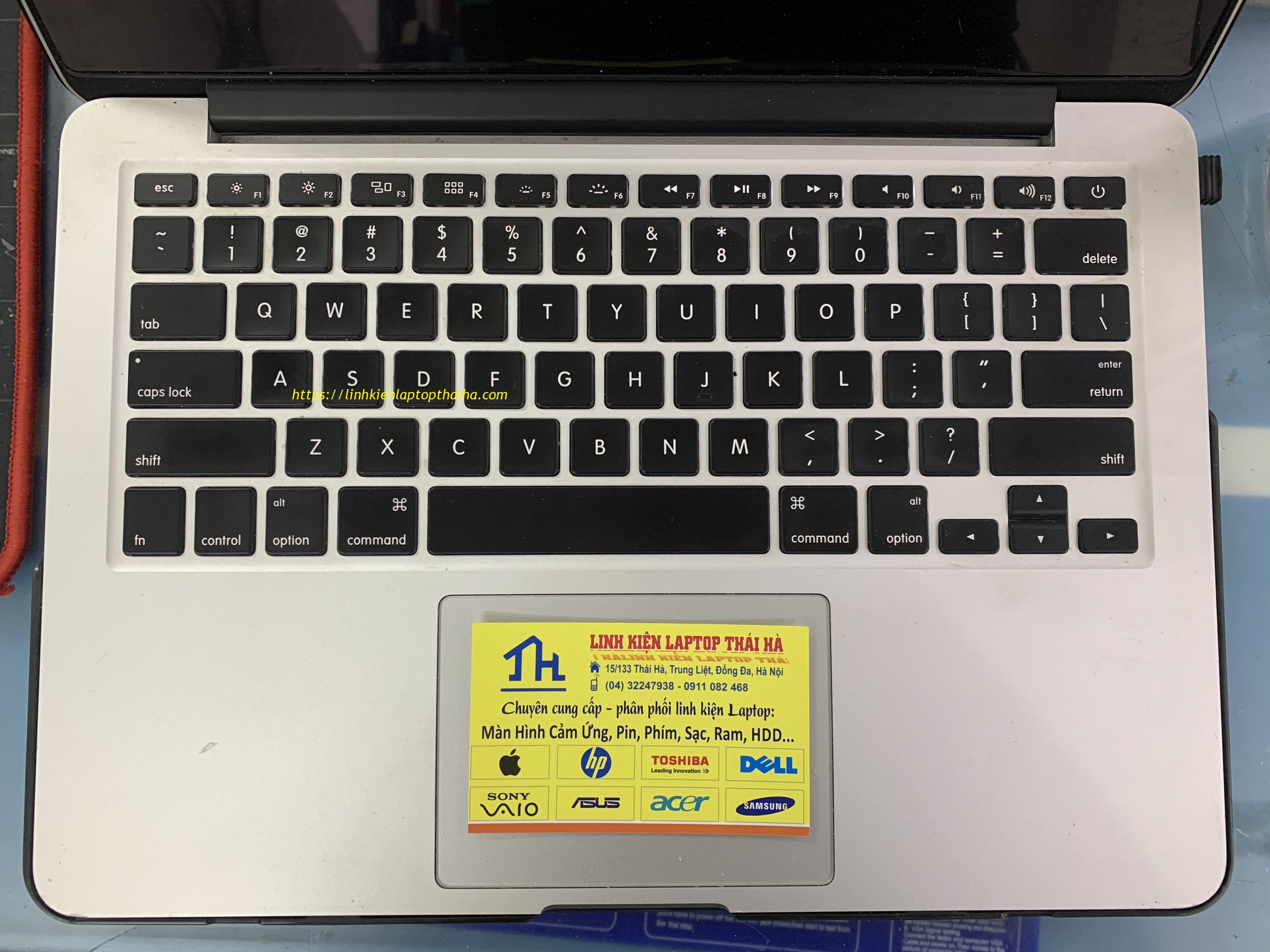 Sửa bàn phím MacBook chính hãng, bảo hành 12 tháng tại Hà Nội