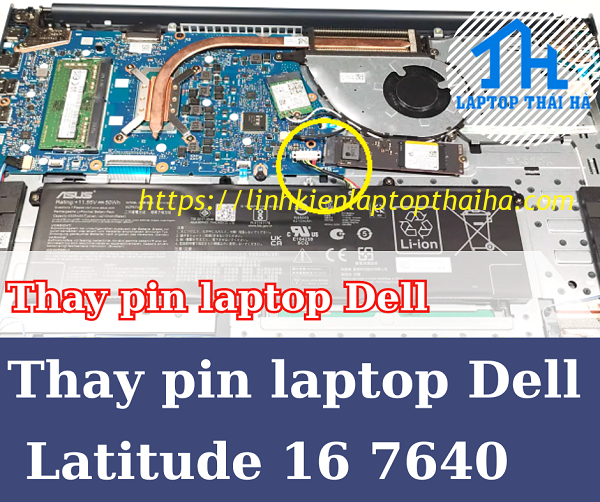Dịch Vụ Thay Pin Laptop Dell Latitude 13 7340 lấy ngay trong ngày