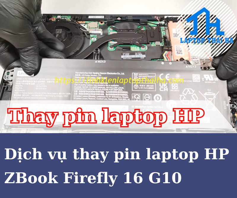 Dịch vụ thay pin laptop HP ZBook Firefly 16 G10