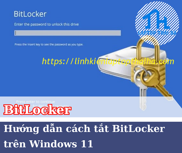 Hướng dẫn cách tắt BitLocker trên Windows 11