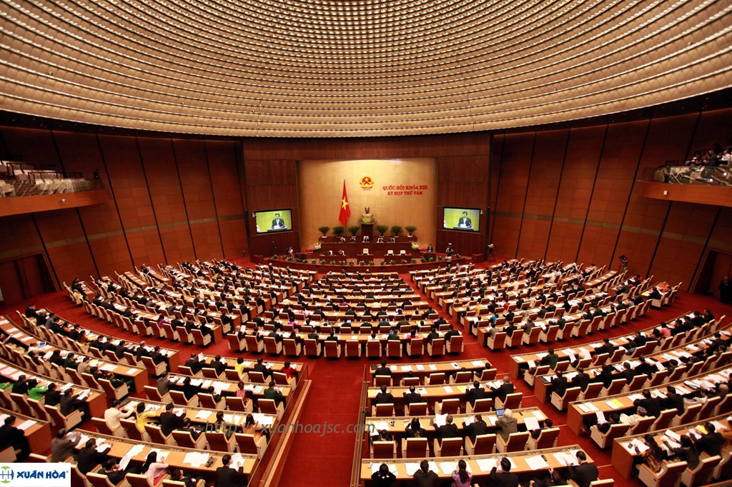 Xuân Hòa cung cấp ghế cho hội trường Diên Hồng – Tòa nhà Quốc hội và Hội trường Ba Đình (Mới)
