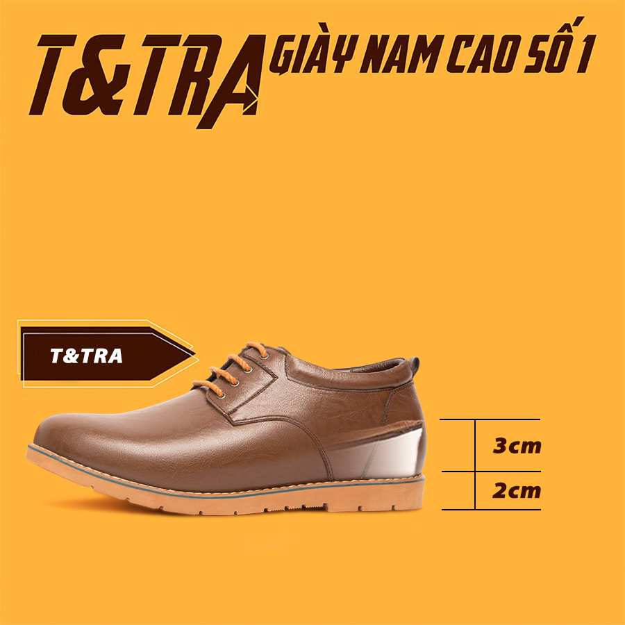 Giày Tăng Chiều Cao Nam T68NV