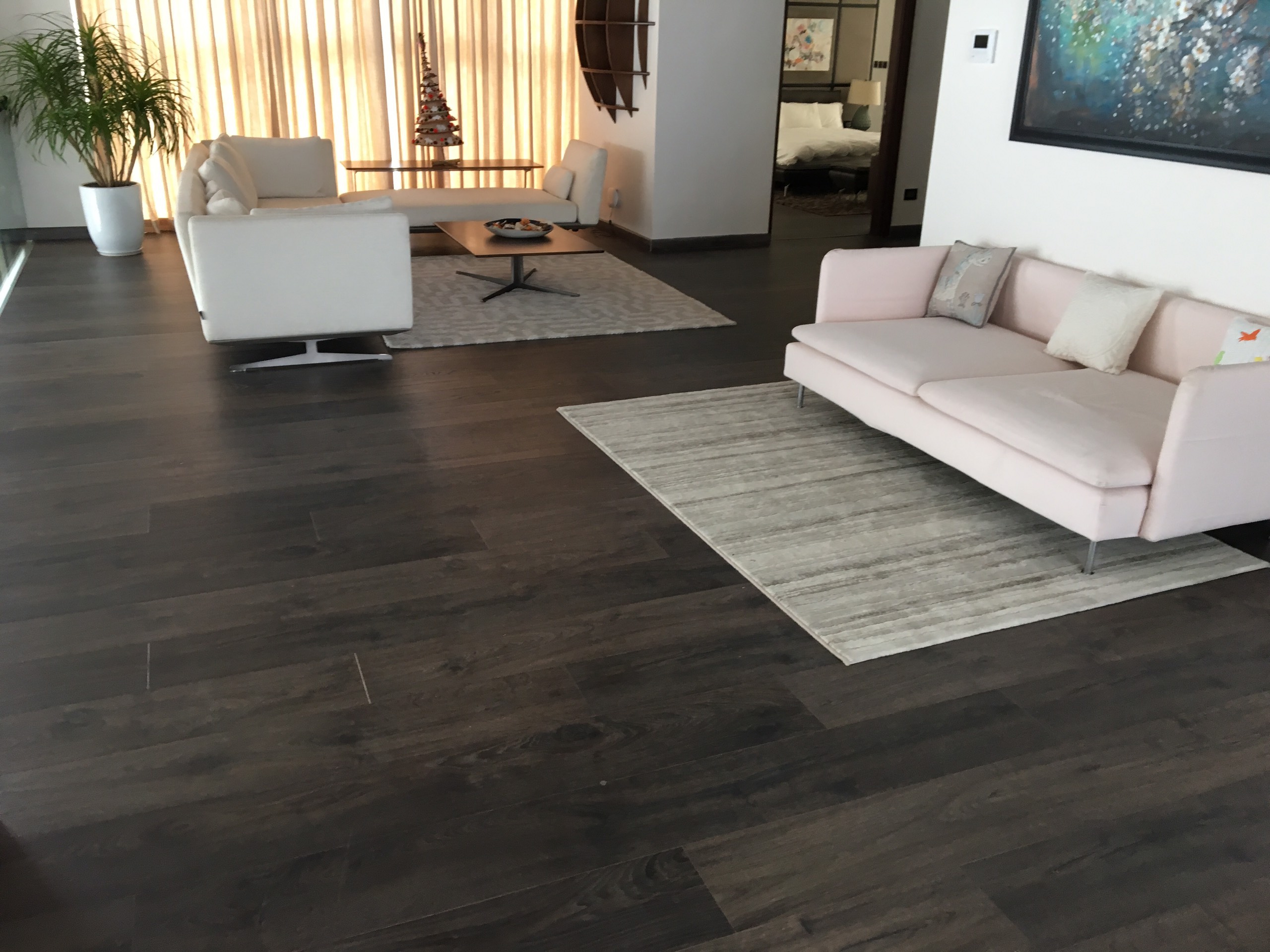 Cách chọn sàn gỗ cho phòng khách
