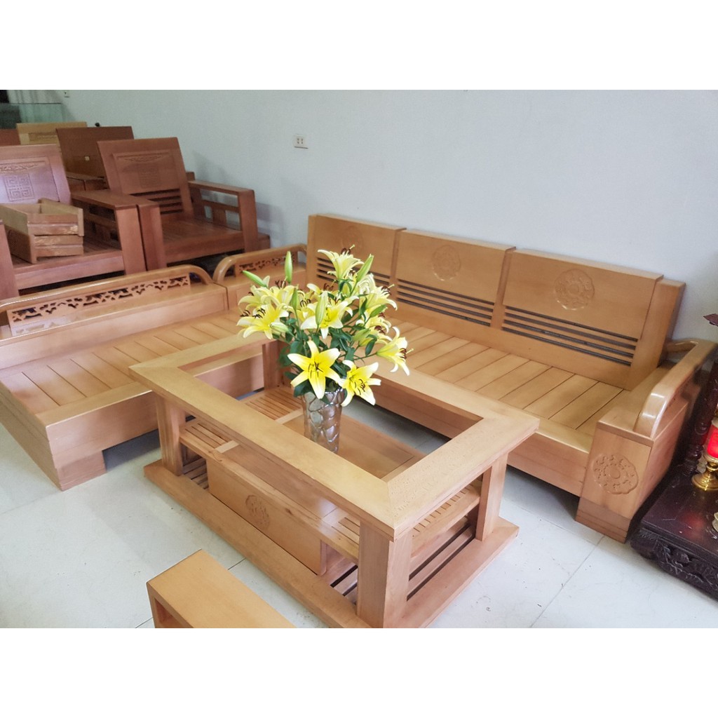 Sofa gỗ hiện đại giá rẻ tại Hà Nội | KM Giảm 20%