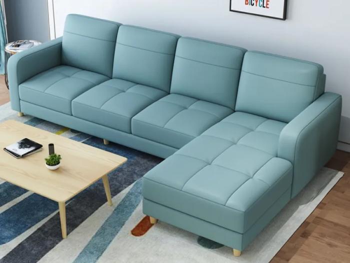 Mẫu sofa thiết kế chữ L đơn giản