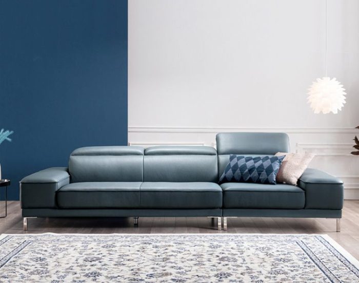 Sofa da mang đến vẻ đẹp sang trọng, đẳng cấp cho không gian phòng