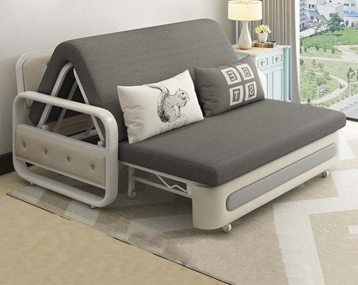 Các kiểu ghế sofa giường có thể gấp gọn, tiện lợi khi sử dụng