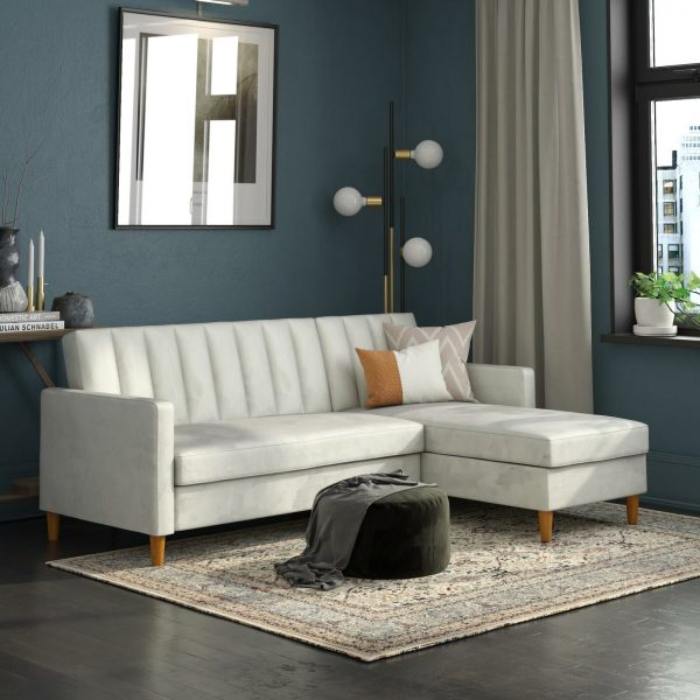 Mẫu sofa góc chữ L nhỏ xinh giá rẻ cho căn hộ chung cư