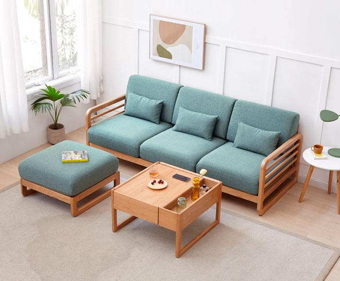 30+ Mẫu ghế sofa gỗ đơn dài giá rẻ, thịnh hành nhất