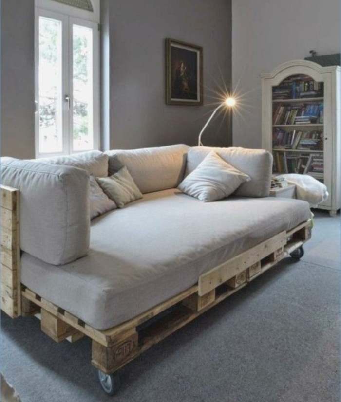 Ghế sofa kéo ra thành giường tiết kiệm không gian