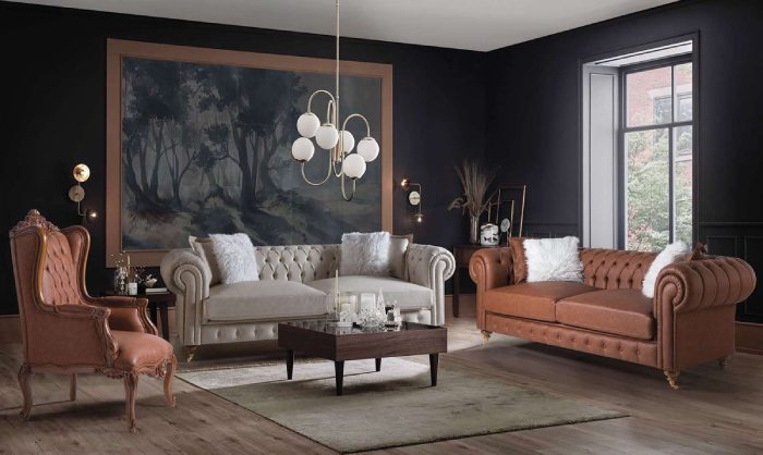 Mẫu sofa thiết kế theo phong cách tân cổ điển