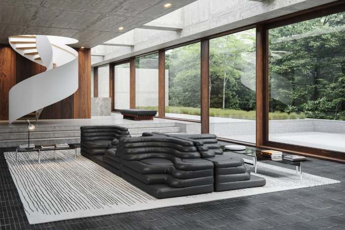 Ghế sofa nhập khẩu từ Thụy sĩ thiết kế phong cách nghệ thuật
