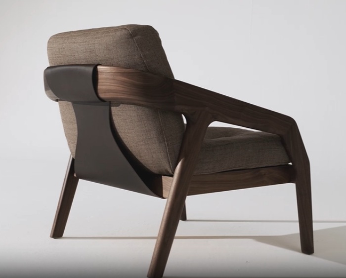 Sản phẩm sofa gỗ đơn thiết kế hiện đại
