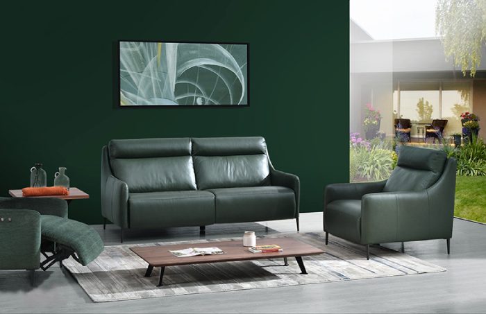 Sofa Heka nổi bật với những đường nét thiết kế đơn giản