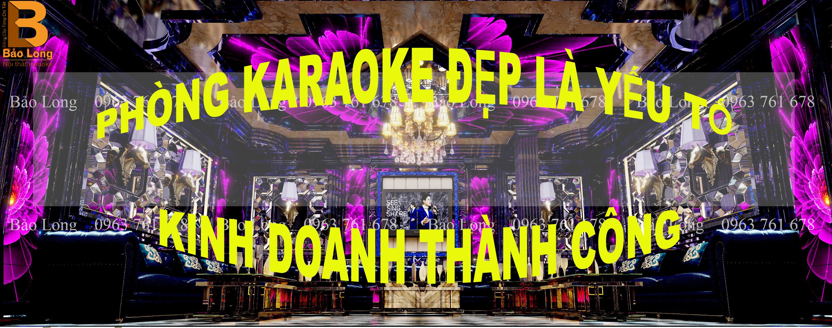 phòng karaoke đẹp là yếu tố để kinh doanh thành công