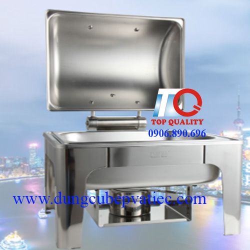 stainless steel rectangle chafing dish at ho chi minh city