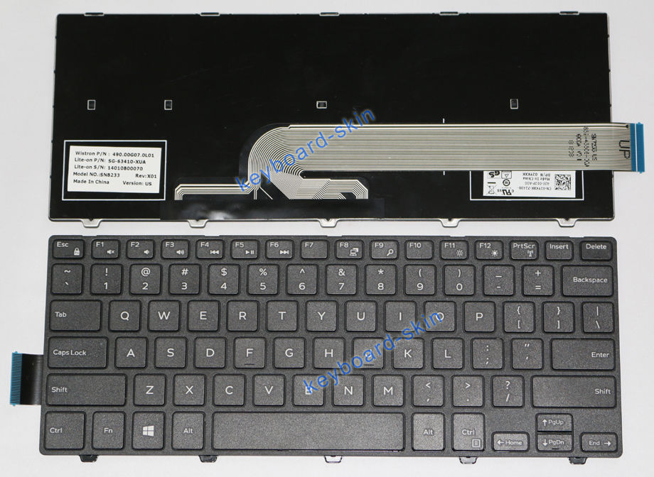 Bàn phím laptop Dell Inspiron 3443